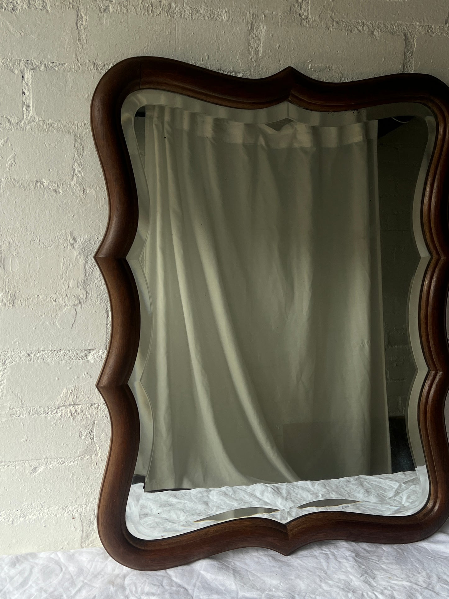 FRENCH WALNUT MIRROR