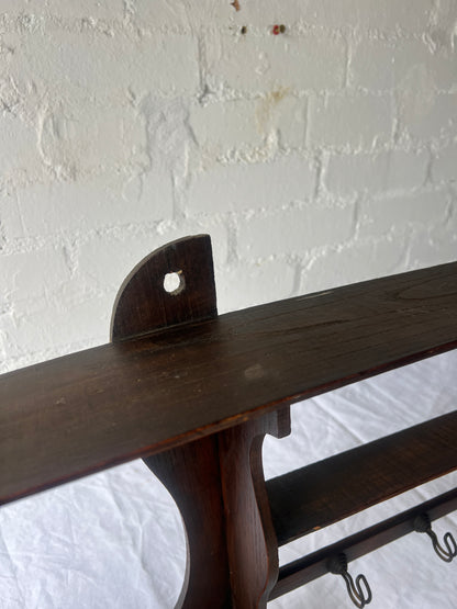 FRENCH HOOKS WITH SHELF