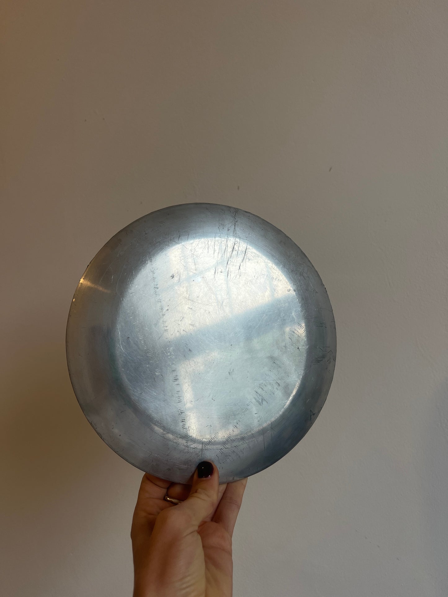 SILVER SUN WALL PLATE