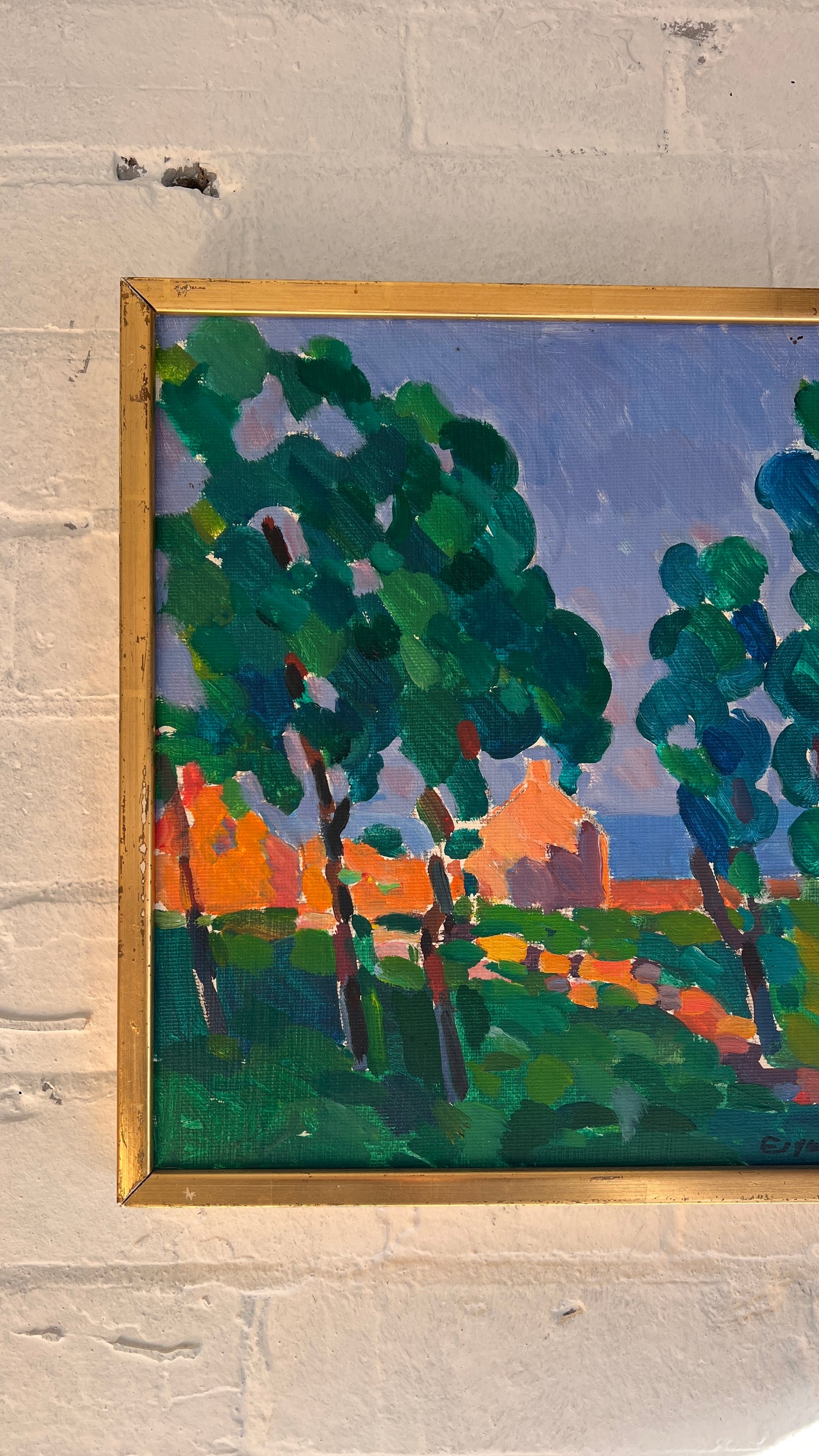 SMALL TREES PAINTING