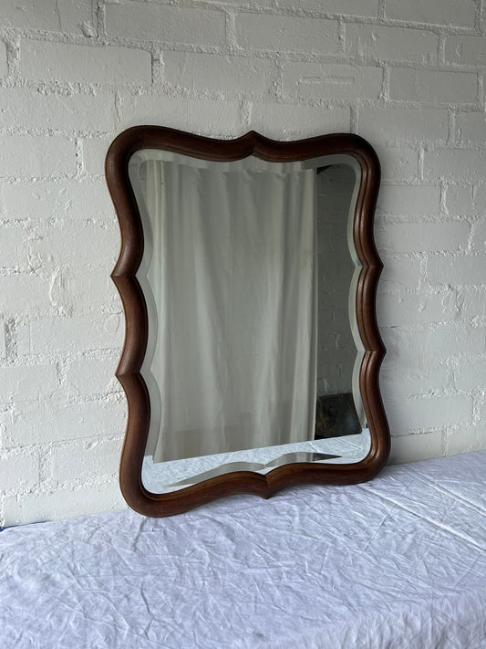 FRENCH WALNUT MIRROR
