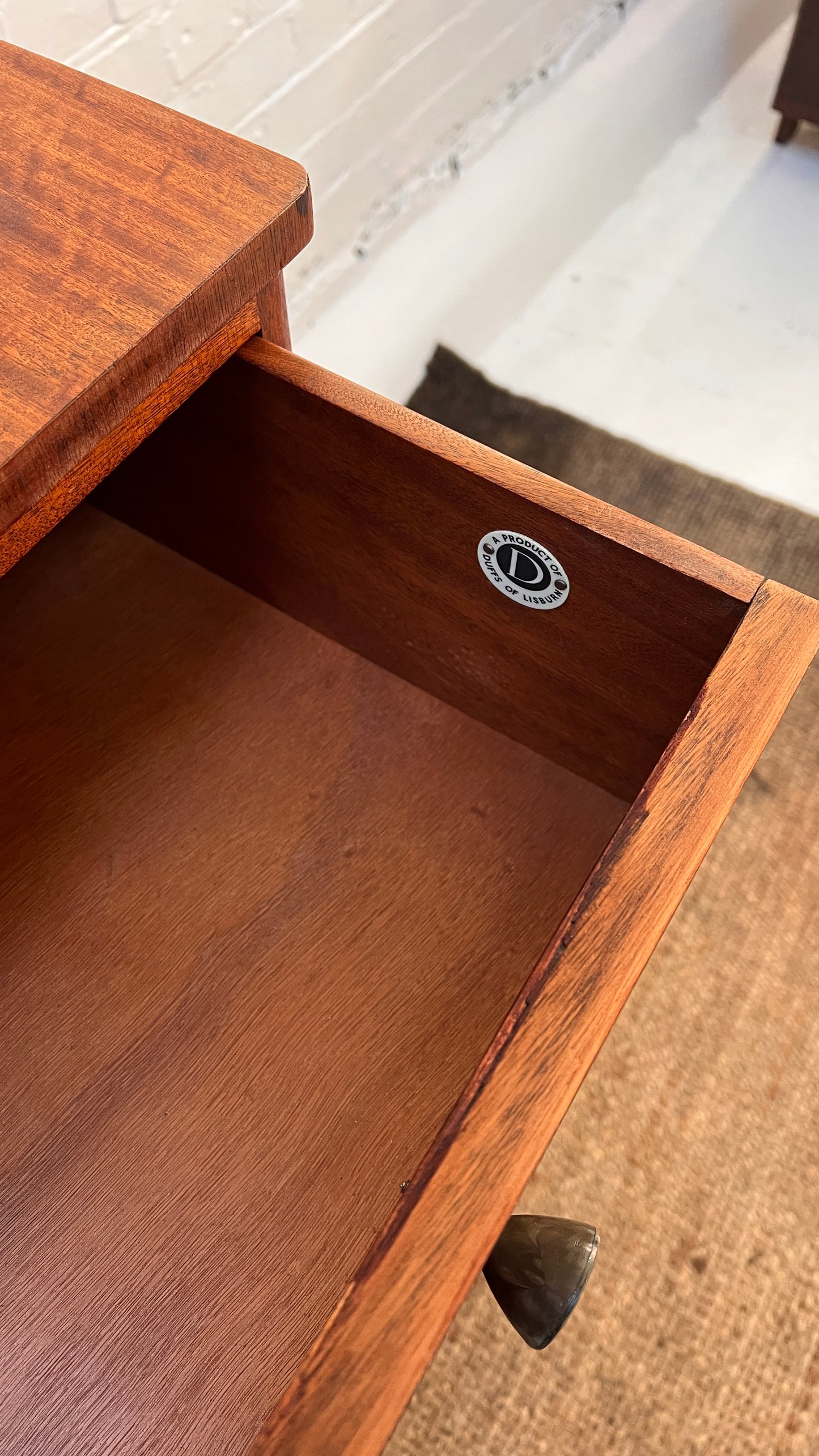 MID CENTURY CHEST OF DRAWERS