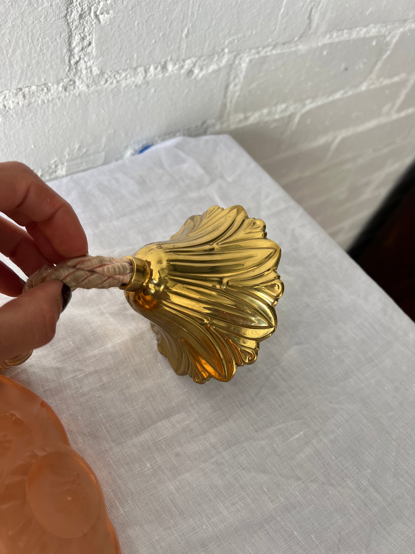 PINK FLORAL CEILING PENDANT