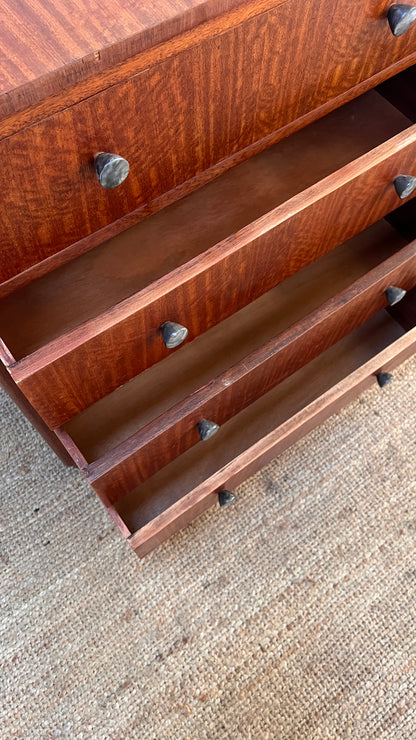 MID CENTURY CHEST OF DRAWERS