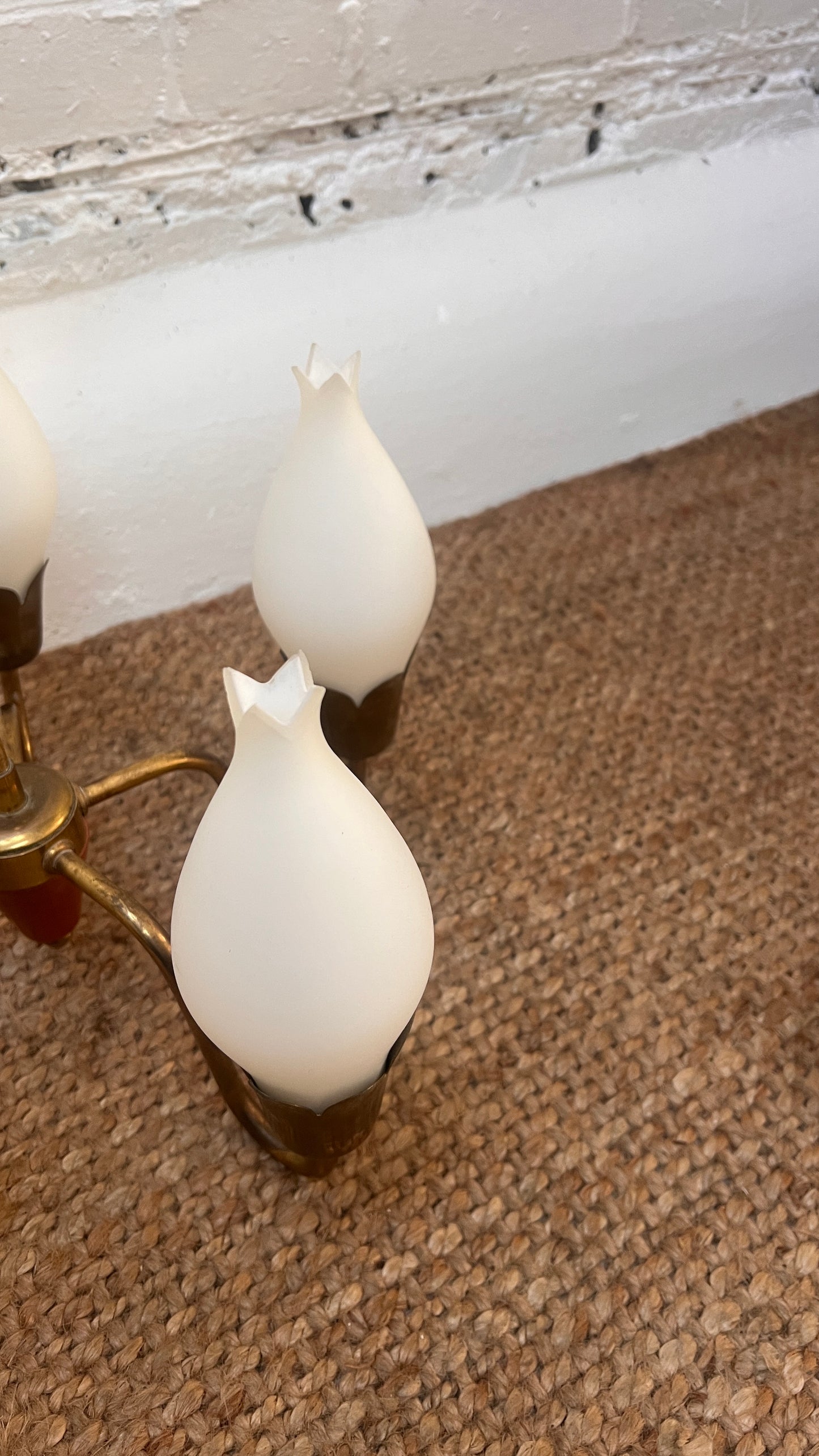 DANISH FIVE ARM CHANDELIER
