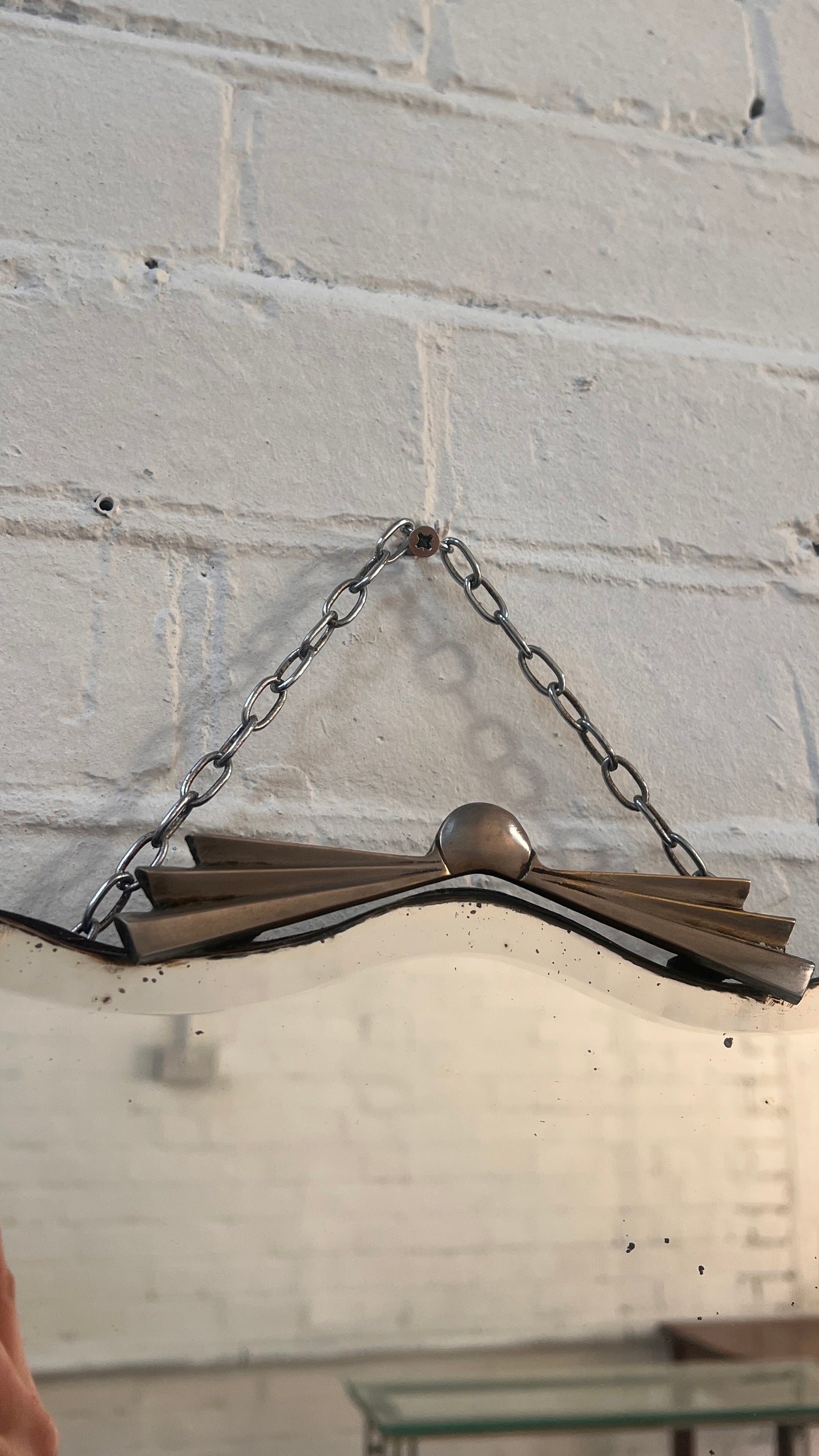 SMALL WIGGLE ART DECO MIRROR
