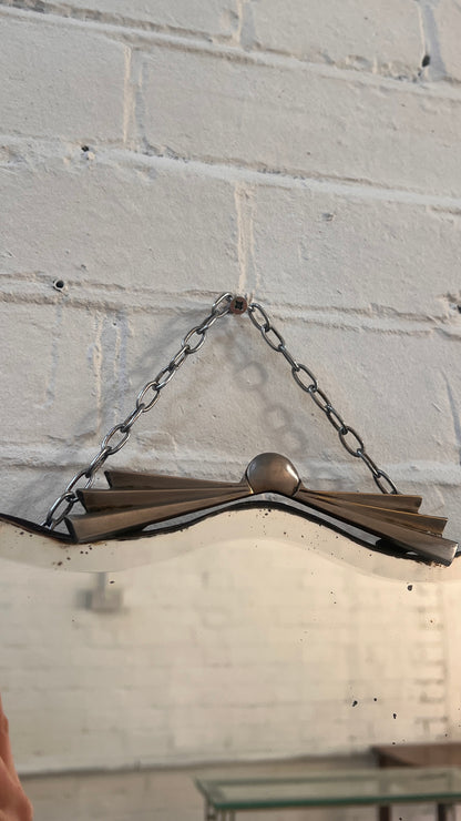 SMALL WIGGLE ART DECO MIRROR