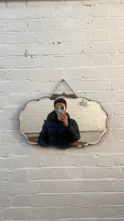 SMALL WIGGLE ART DECO MIRROR