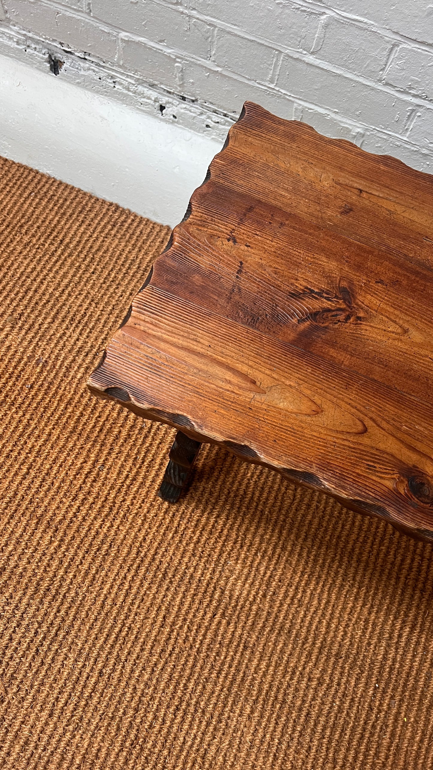 SPANISH BRUTALIST COFFEE TABLE