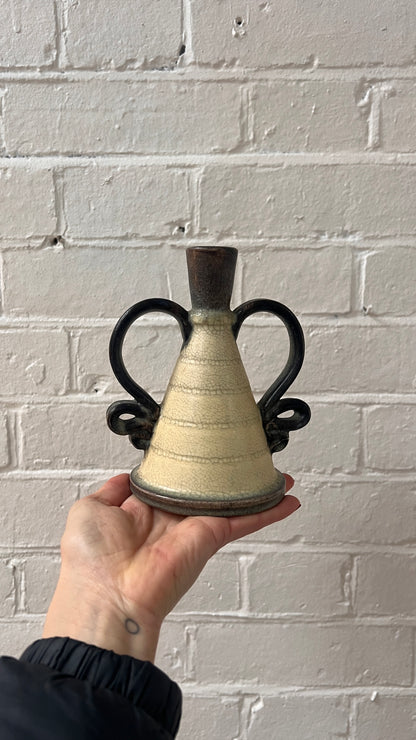 SMALL YELLOW WIGGLE VASE
