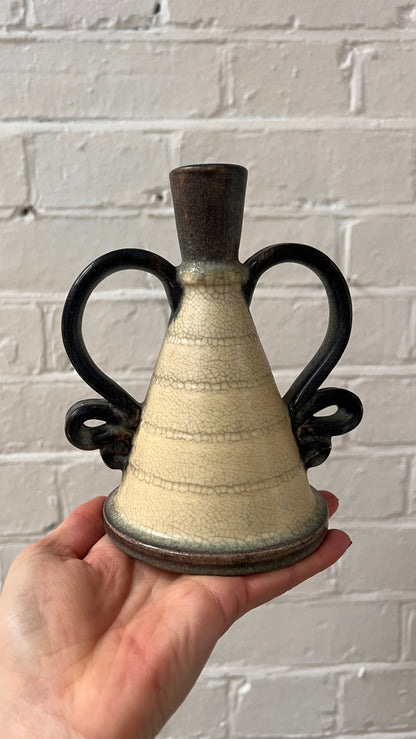 SMALL YELLOW WIGGLE VASE