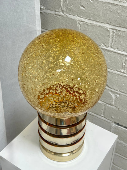70S SWEDISH GLOBE TABLE LAMP